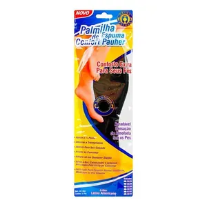 Palmilha Espuma Preta Ortho Pauher Confort 39/40