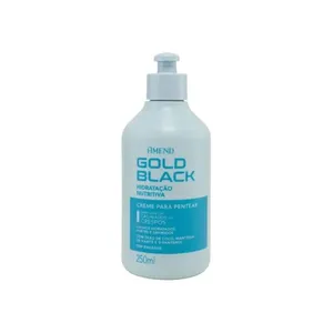 Creme Pentear Amend Gold Black Definidor Cachos 250 ml