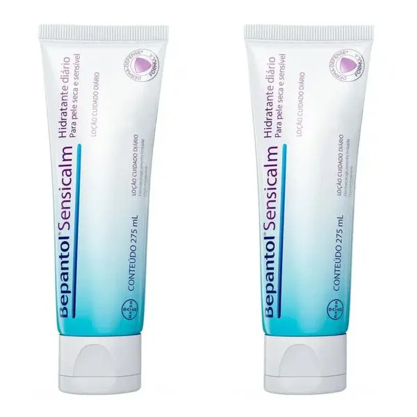 Kit com 2 Unidades de Hidratante Bepantol Sensicalm 275ml