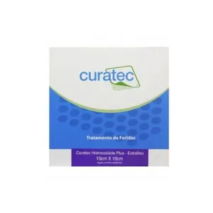 Curatec Hidrocolóide Plus Extrafino 10x10cm Unidade Extra Fino Único Único