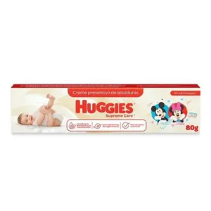 Kit com 3 Unidades de Creme de Assaduras Huggies Supreme Care 80g