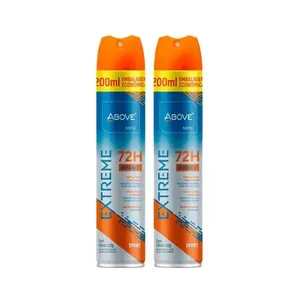 Kit c/2 Unidades de Desodorante Aerosol Above 72H 200ml Extreme Sport