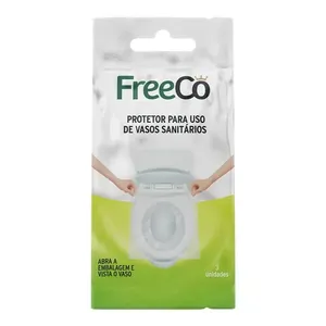 Protetor para Uso de Vasos Sanitários FreeCo 3 Unidades