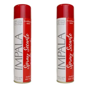 Kit c/2 Unidades de Spray Secante De Esmalte Impala 400ml