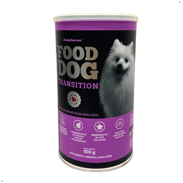 FOOD DOG TRANSITION 500G NUTRIÇÃO PARA CÃES