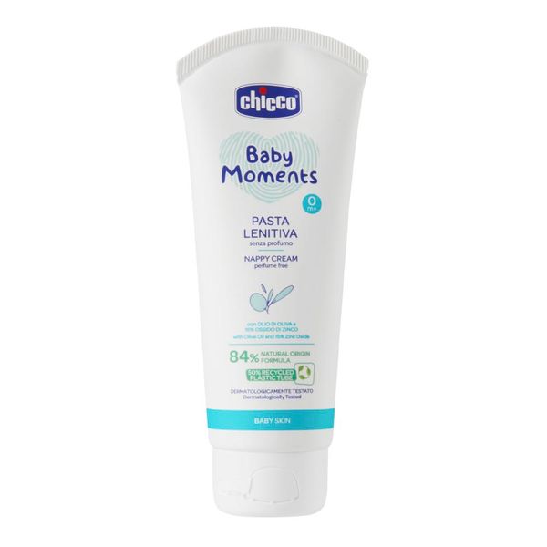 Creme Contra Assaduras Chicco Baby Moments Pele Delicada 100ml