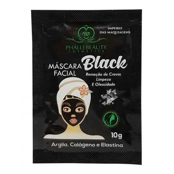 Máscara Facial Black Phállebeauty