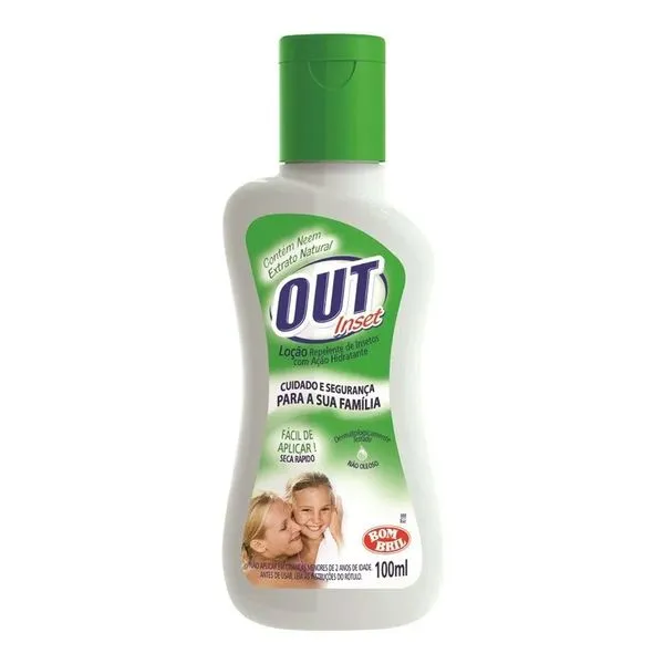 Repelente Out Inset Bombril Família Loção 100ml