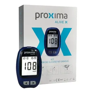 Monitor Próxima Alive X Para Teste De Glicemia