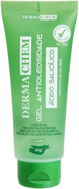 Gel de Limpeza Facial Antiolesidade Dermachem 100g