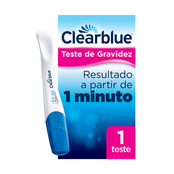 Teste Gravidez Clearblue Detecção Rápida 1 Unidade