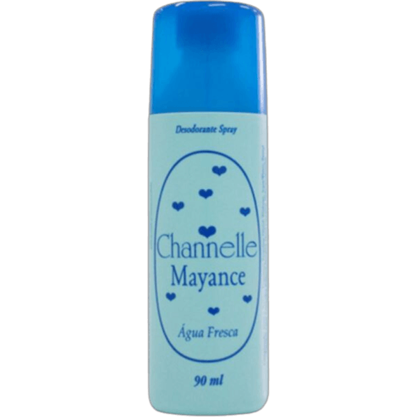 Desodorante Spray Chánnelle 90g Água Fresca