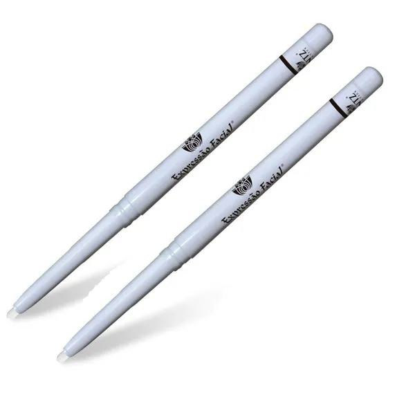 Kit 2 Lapiseira Retrátil Lápis Branco Olhos E Marcação Hintz