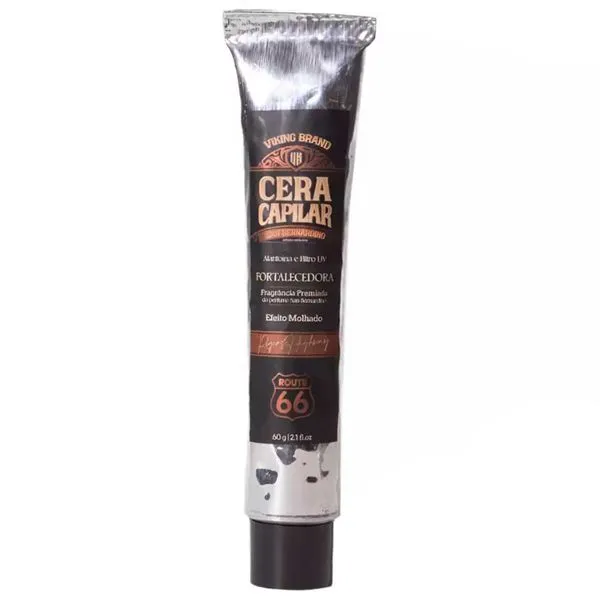 Cera Capilar Efeito Molhado San Bernardino Route 66 60g Viking