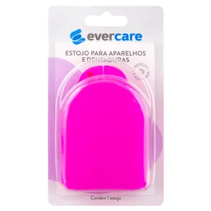 Estojo Para Aparelho E Dentadura Ever Care 1 Unidade