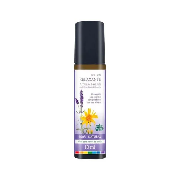 Roll-on Relaxante Arnica & Lavanda WNF 10ml incolor