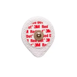 Eletrodo para monitoramento cardíaco ECG Descartável Neonatal Red Dot 2258BRN (Pacote c/ 50un) - 3M