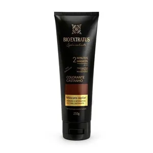 Máscara Colorante Castanho Bio Extratus 250g