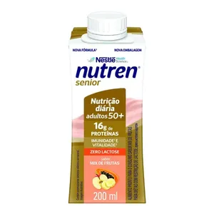 Complemento Alimentar Nutren Senior Mix De Frutas Zero Lactose 200ml