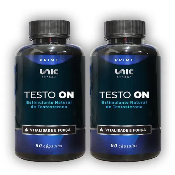 Kit 2 Testo On Estimulante de Testosterona 90 cáps