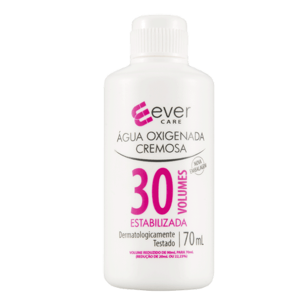 Água Oxigenada Cremosa Ever Care 30 Volumes 70ml