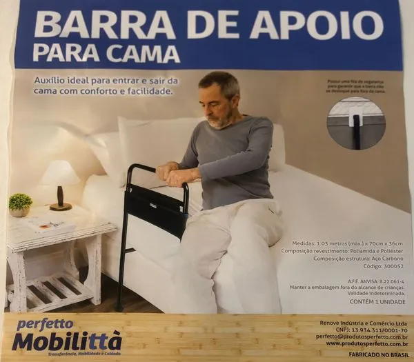 Barra de Apoio para Cama - Perfetto Mobilittà