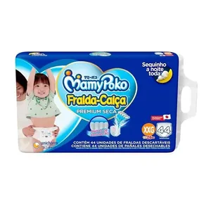 Kit 2 Fraldas Calça MamyPoko Super Seca Tamanho XXG/XG