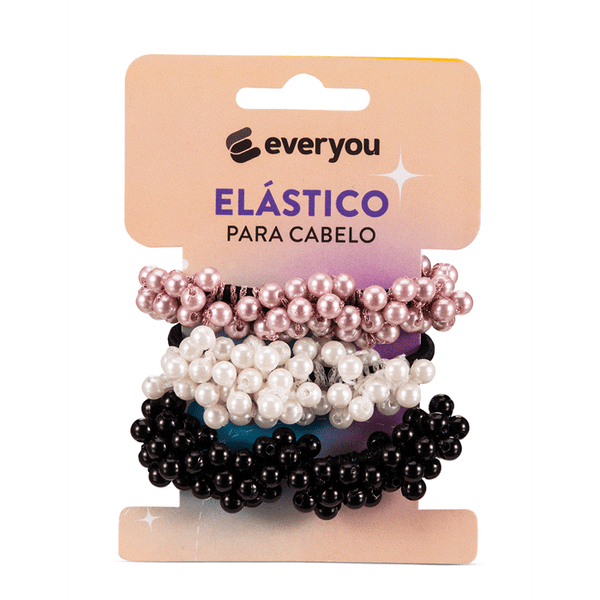 Elástico Perolas Ever You 3 Unidades