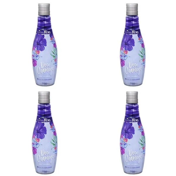 Kit c/4 Unidades de Desodorante Colônia Doce Chamego 225ml