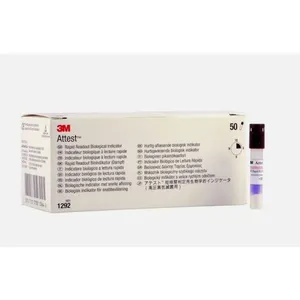Indicador Biológico ATTEST 1292 Vapor (caixa com 50 unidades) - 3M