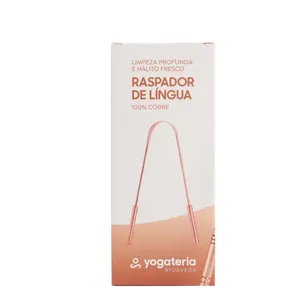 Raspador de Lingua Yogateria De Cobre 1 Unidade