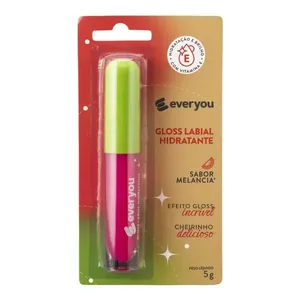 Gloss Hidratante Labial Ever You Melancia 5ml