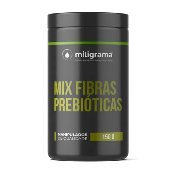 Mix Fibras Prebióticas: Fibregum + Inulina + Polidextrose 150g Mix Fibras Prebióticas - Fibregum + Inulina + Polidextrose 150g