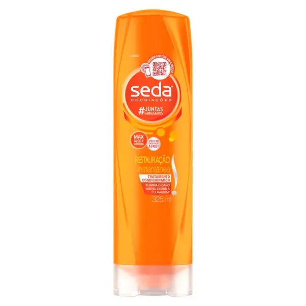 Kit c/2 Condicionador Seda Sos Restauração Instantânea 325ml