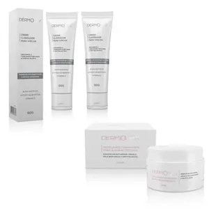 Clareamento Intimo Virilha 2 Clareadores E 1 Esfoliante Kit