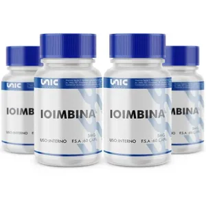 Kit 4 Ioimbina 5mg 60 caps