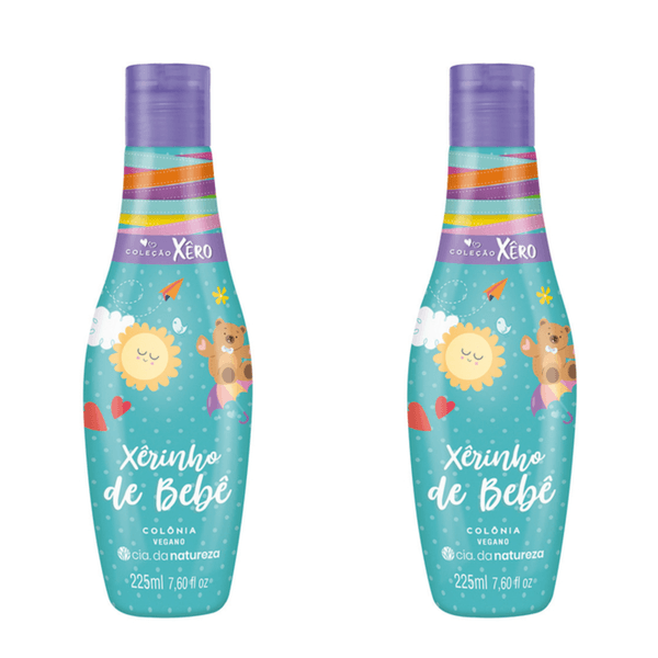 Kit c/2 Unidades de Desodorante Colônia Xerinho Bebê 225ml