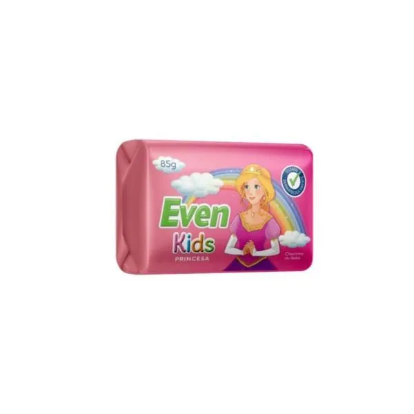 Sabonete Infantil Even Kids 85g Princesa