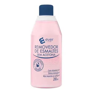Removedor De Esmalte Ever Care Sem Acetona 200ml