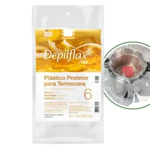 Plástico Depilflax Protetor Para Termocera c/6 Unidades
