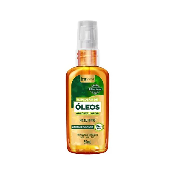 Explosão De Óleos Abacate E Oliva Mix Nutritivo 55ml