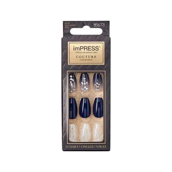 Unha Postiça ImPRESS Couture Collection Luna - Kiss New York Unha ImPRESS Couture Collection Luna - Kiss New York