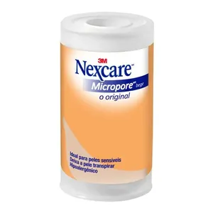 Fita Micropore Nexcare 3M Bege 100mm x 4,5m