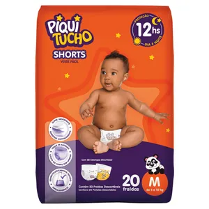 Fralda Shorts Piquitucho Roupinha M 20