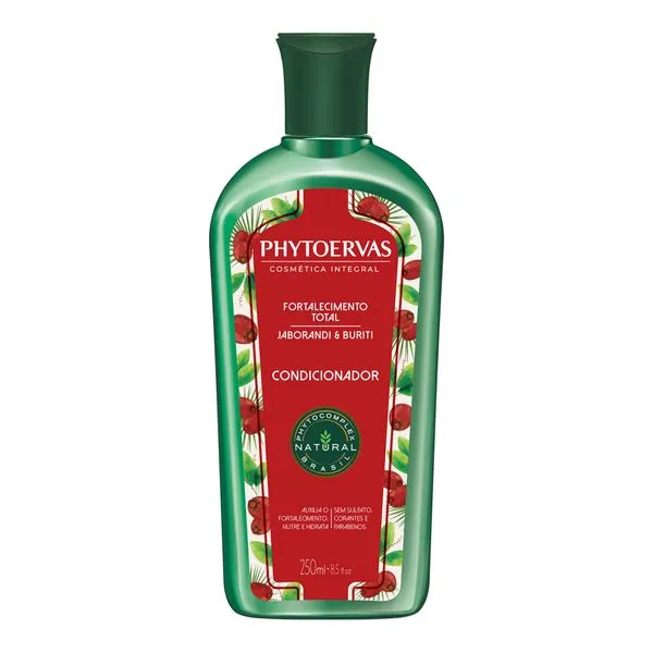 Condicionador Fortalecimento Total Phytoervas Jaborandi e Buriti 250ml