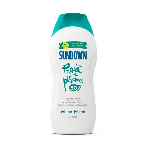 Kit com 3 Unidades de Protetor Solar Corporal Loção FPS 50 Sundown 350ml