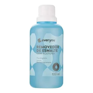 Removedor de Esmalte Ever You Com Acetona 100ml