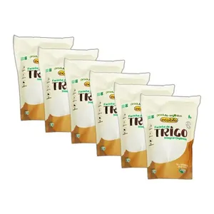 Kit 6X: Farinha de Trigo Integral Orgânica Ecobio 500g
