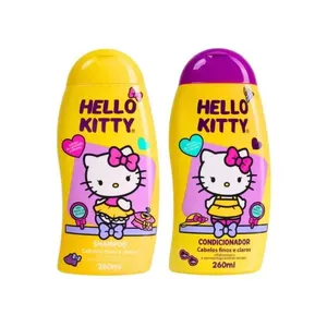 Kit Cia da Natureza Hello Kitty Shamp e Cond Finos Claros