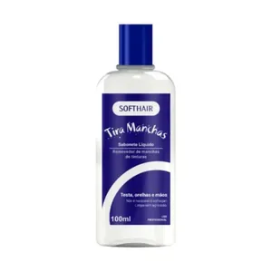 Removedor De Mancha De Tinta De Cabelo Da Pele Líquido 100ml